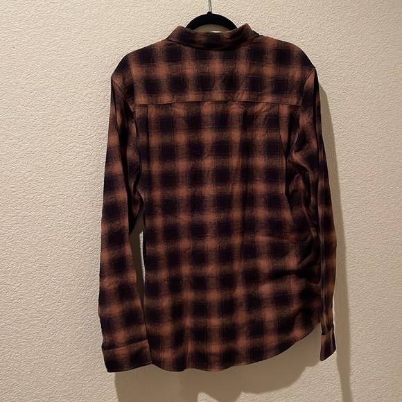 Men’s flannel check shirt, size Large - Picture 3 of 3